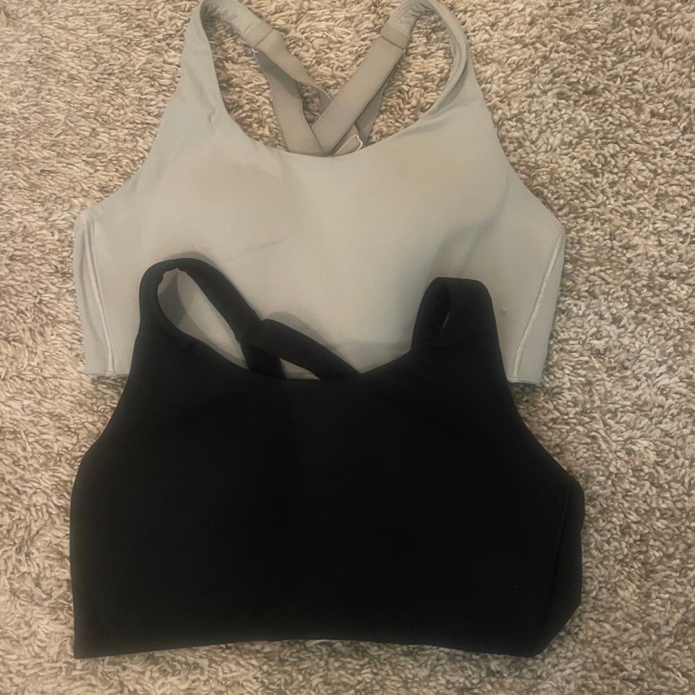 Lot of TWO Lululemon Athletica ENERGY Sports Bras! Sz 34C